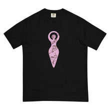 Load image into Gallery viewer, Pink Goddess Unisex garment-dyed heavyweight t-shirt
