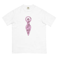 Load image into Gallery viewer, Pink Goddess Unisex garment-dyed heavyweight t-shirt
