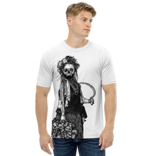 Load image into Gallery viewer, Black Rose Witchcraft Crone Men&#39;s t-shirt
