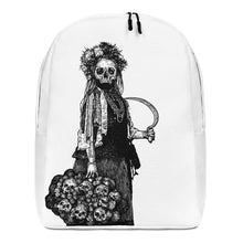 Load image into Gallery viewer, Black Rose Witchcraft Crone  Backpack
