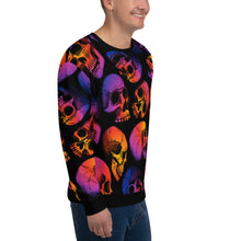 Load image into Gallery viewer, Skulls at Dusk Unisex Sweatshirt
