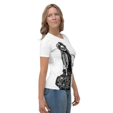 Load image into Gallery viewer, Black Rose Witchcraft Crone Women&#39;s T-shirt
