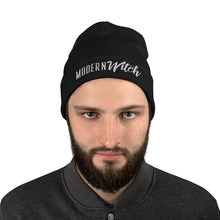 Load image into Gallery viewer, Modern Witch Embroidered Beanie
